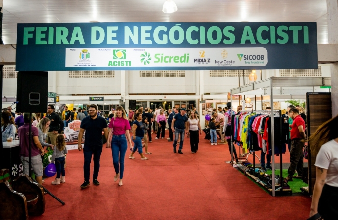 3ª Feira de Negócios da Acisti foi um sucesso  em Santa Terezinha de Itaipu