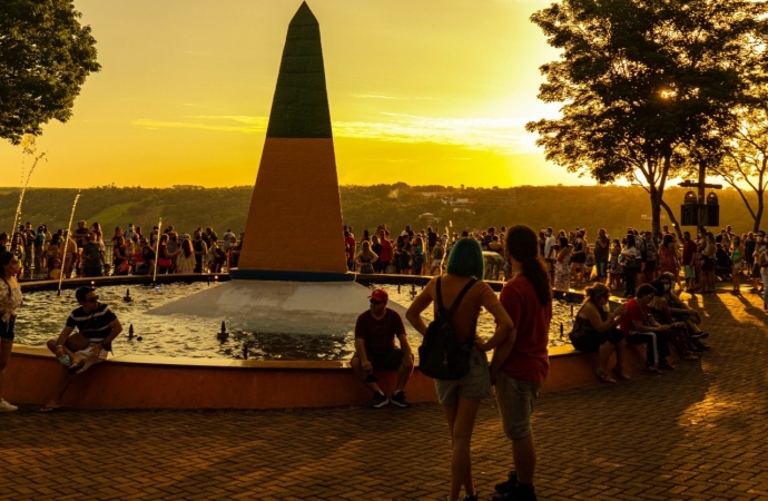 7 mil pessoas visitaram o local mais charmoso de Foz do Iguaçu