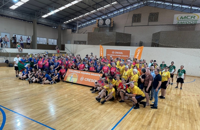 A 6ª Copa Cresol de Vôlei Gigante encerrou a temporada 2024.