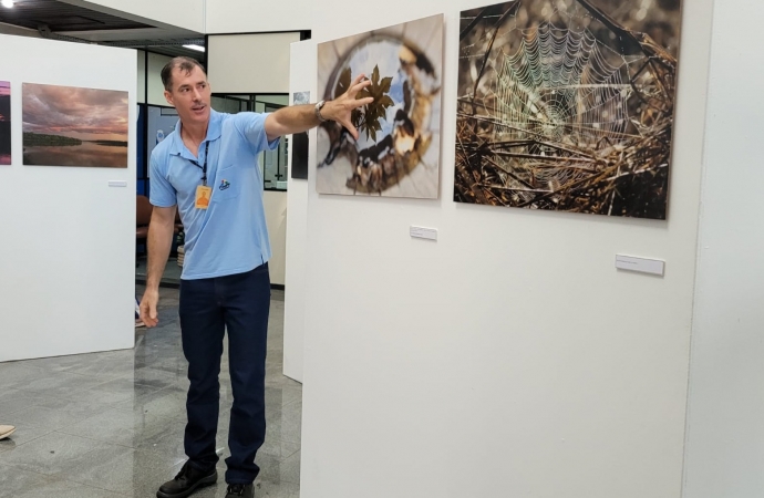 Aberta em Santa Helena, exposição que mostra belas imagens da região do Lago de Itaipu