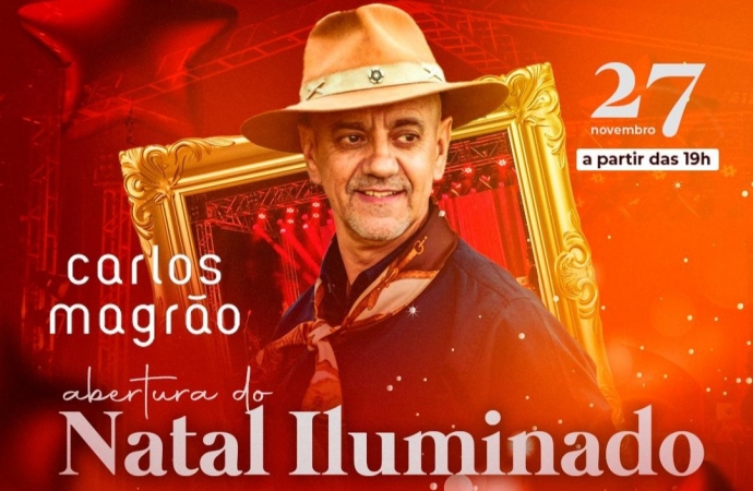 Abertura do Natal Iluminado será na próxima quarta (27) em Santa Helena