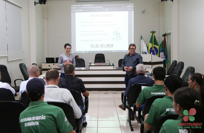 Acamis apresenta relatório detalhado dos materiais que ingressam na UVR