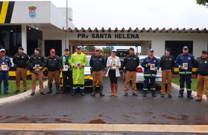 Ação alusiva ao dia mundial de prevenção a acidentes é realizada em Santa Helena