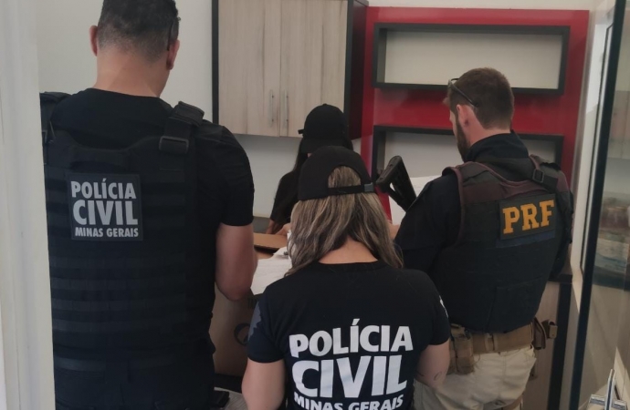 Ação conjunta Polícia Civil de Minas Gerais e PRF cumpre mandados em Santa Helena, Itaipulândia e mais duas cidades