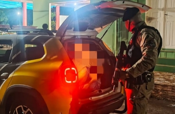 Ação policial apreende arma de fogo e cumpre mandado de prisão no distrito de São Jorge