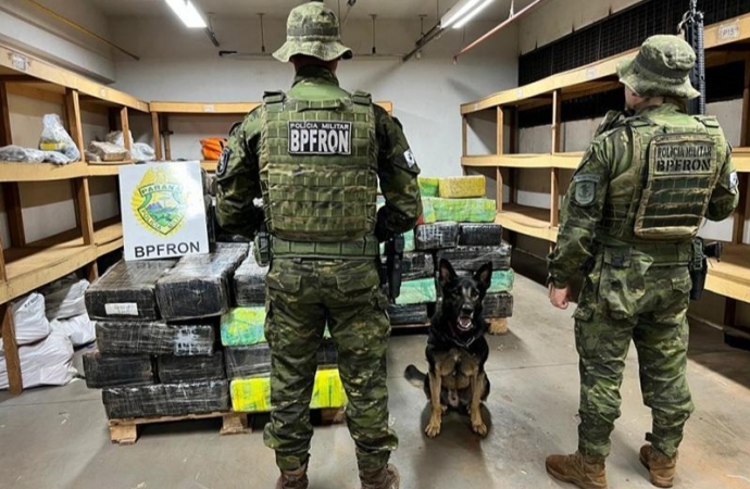 Ação policial apreende mais de R$ 10 milhões em drogas no interior de Santa Helena