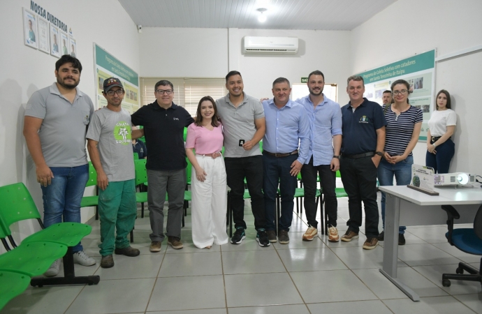 Acaresti recebe a visita do prefeito de Cuidad del Este, Miguel Prieto