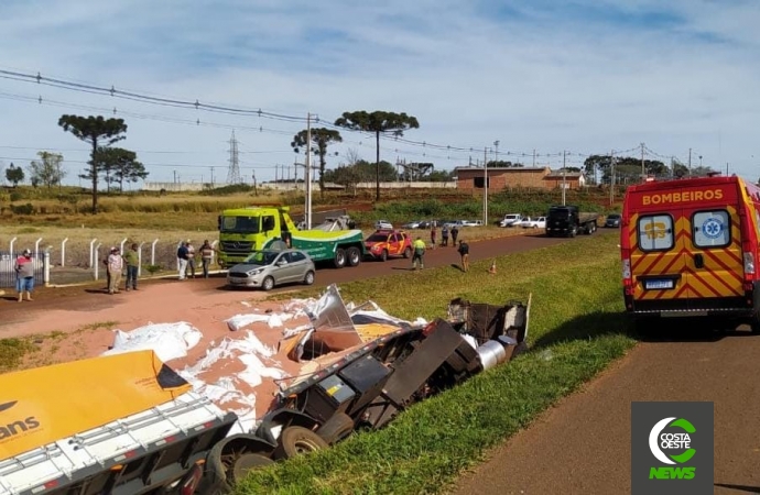 Acidente com óbito é registrado na BR-277 em Laranjeiras do Sul