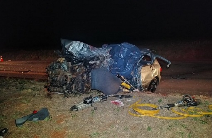 Acidente deixa um morto entre São Pedro do Iguaçu e Toledo
