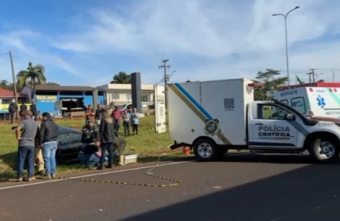 Acidente grave na BR-277 deixa uma vítima fatal em São Miguel do Iguaçu