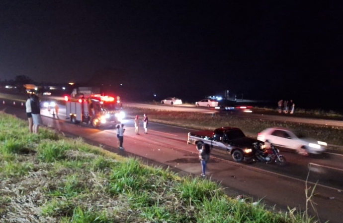 Acidentes na BR-277 em Medianeira registrados na noite de sábado