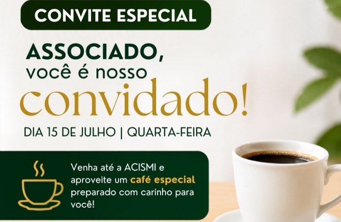 ACISMI celebra o dia do associativismo nesta quarta-feira (15) com atrações para os associados