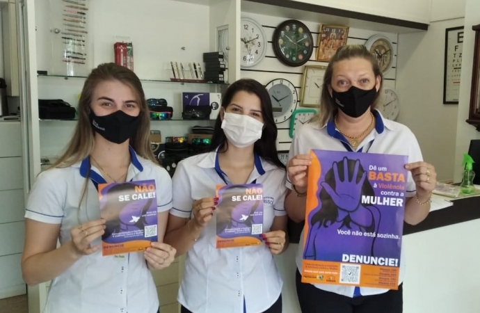 ACISMI na campanha de combate à violência contra a mulher