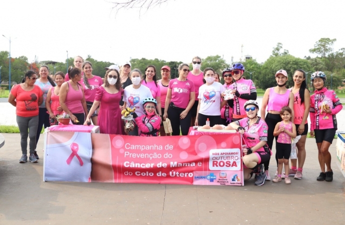 Ações alusivas ao Outubro Rosa marcam o final de semana em Guaíra