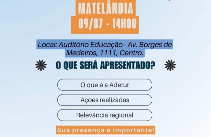 Adetur inicia apresentações institucionais para fortalecer ecossistema de turismo regional