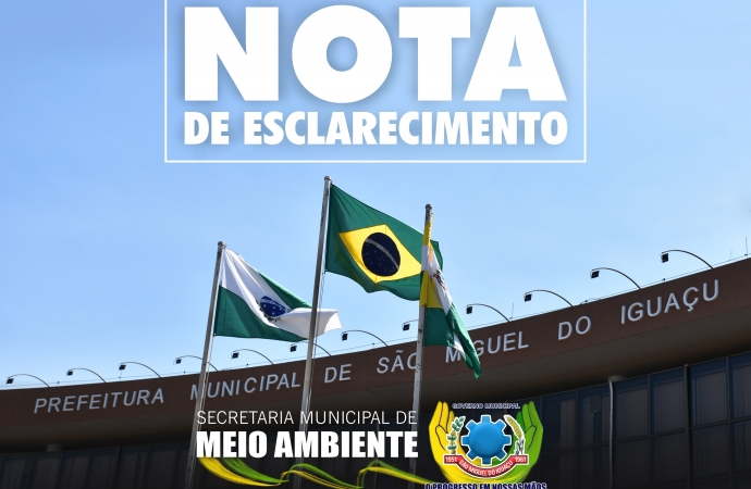 Administração de São Miguel do Iguaçu emite Nota de Esclarecimento sobre recolha de galhos e folhas