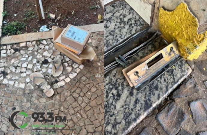 Agência dos Correios de Santa Helena é arrombada durante a madrugada