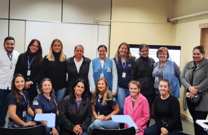 Agentes Comunitários da Saúde de São Miguel do Iguaçu passam por treinamento sobre o Calendário Nacional de Vacinação