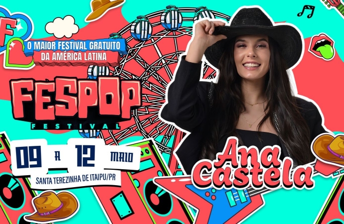 Ana Castela confirmada na Fespop 2024