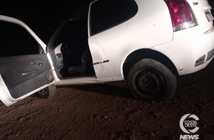 Após perseguição, PM de Diamante do Oeste prende batedor e apreende veículo