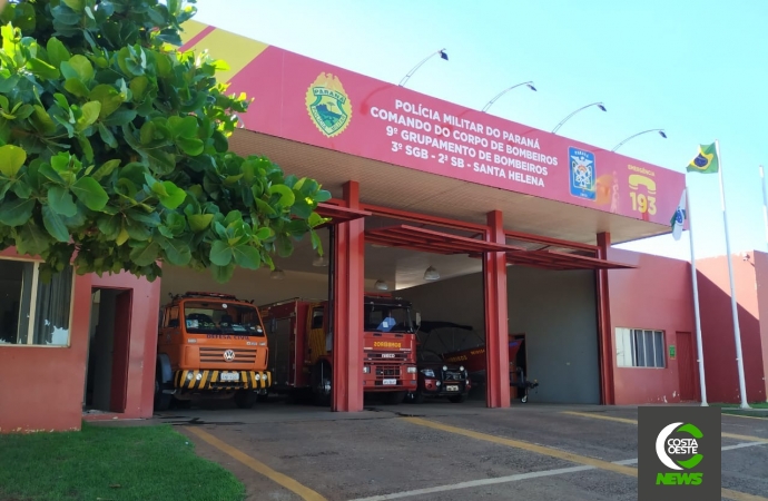 Após 13 anos, estrutura que abriga o Corpo de Bombeiros e Defesa Civil em Santa Helena será reformada e ampliada