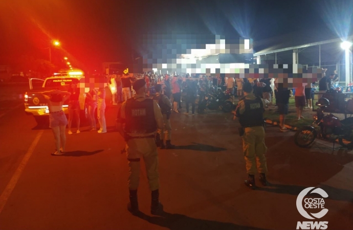 Polícia Militar aborda cerca de 300 pessoas durante Operação Verão em São Miguel do Iguaçu