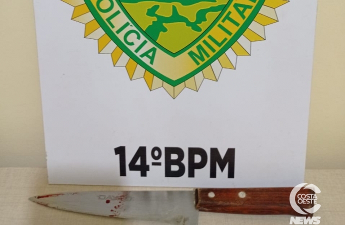 Após discussão, menor desfere facadas contra homem em Itaipulândia