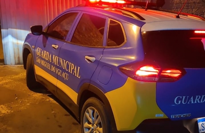 Após pedido de socorro, Guarda Municipal de São Miguel do Iguaçu é acionada
