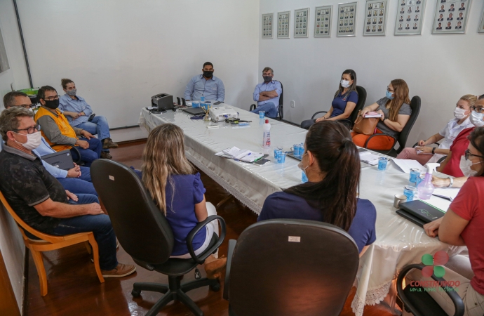 Após reunião com equipe da Saúde de Missal, Sadesul adota medidas de contenção da disseminação e combate à Covid-19