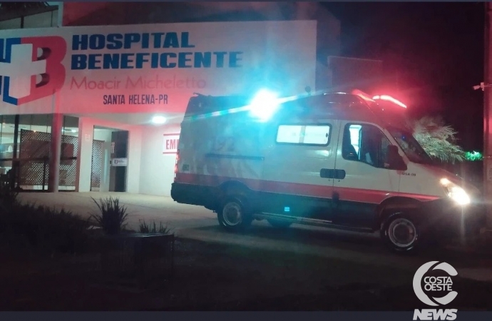 Após sofrer queda, idoso falece no hospital em Santa Helena