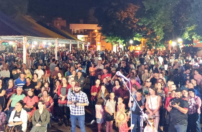 1° Arraial  movimenta fim de semana em São Miguel do Iguaçu