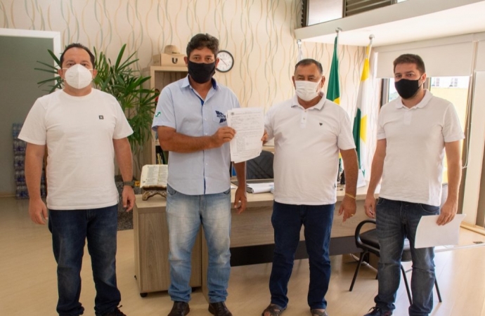 Assinada ordem de serviço para pavimentação asfáltica entre as comunidades Santa Rita e Paulistana em SMI