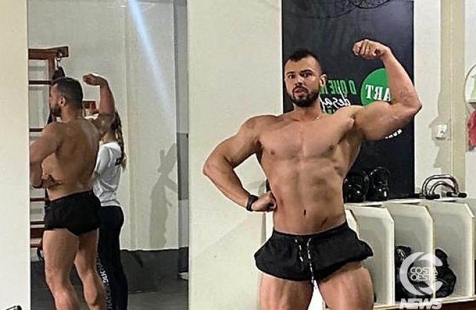 Atleta bodybuilder de Santa Helena se prepara para o Musclecontest Internacional em dezembro