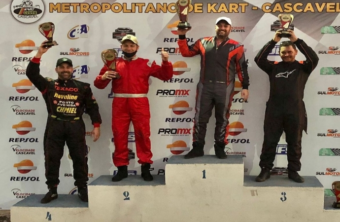Atleta de Guaíra conquista Campeonato Metropolitano de Kart
