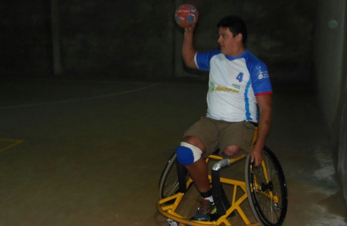Atleta de São Miguel é convocado para seleção brasileira de handebol de cadeira de rodas