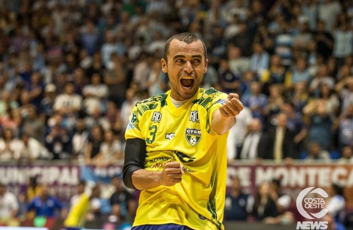 Atleta do Santa Helena Futsal é convocado para a Seleção Brasileira