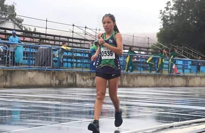 Atleta medianeirense conquistou o 11° lugar na Marcha Atlética nos JEBs