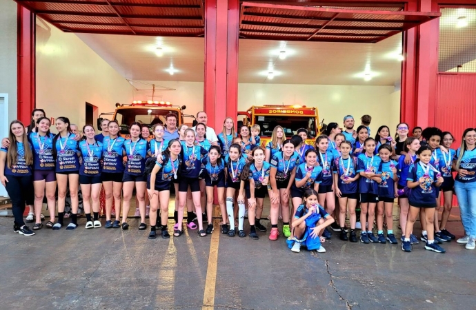Atletas santa-helenenses de Handebol são destaques em Copa Oeste