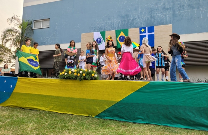 Ato Cívico marca o início das comemorações alusivas à Semana da Pátria em Santa Helena
