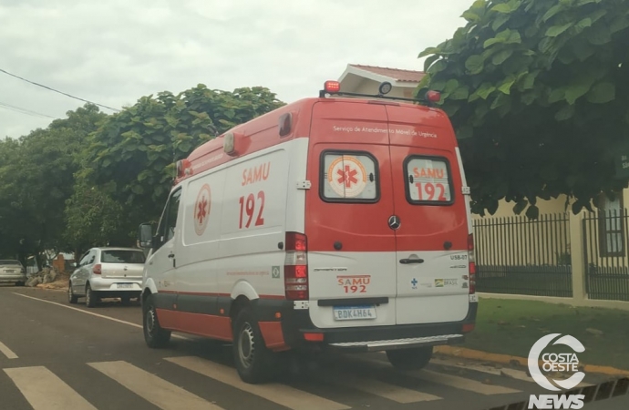 Atropelamento é registrado no bairro Cidade Alta, em Santa Helena