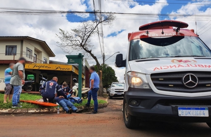 Atropelamento é registrado no bairro Cidade Alta, em Santa Helena