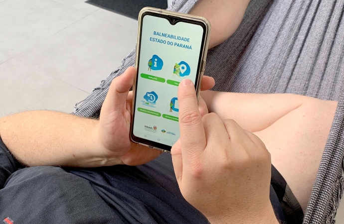 Balneabilidade das águas do Paraná pode ser consultada pelo celular