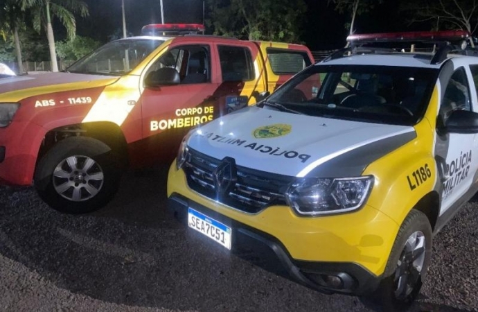 Barco afunda e duas pessoas desaparecem no Lago de Itaipu em Mercedes