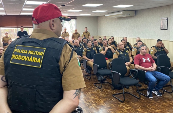 Batalhão da PM inicia curso de fiscalização de transporte rodoviário de cargas e passageiros