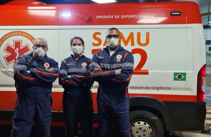 Bebê nasce dentro de viatura do Consamu
