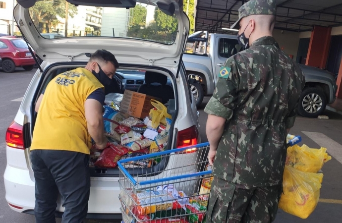 Blitz do Bem arrecada 6 toneladas de alimentos em Medianeira