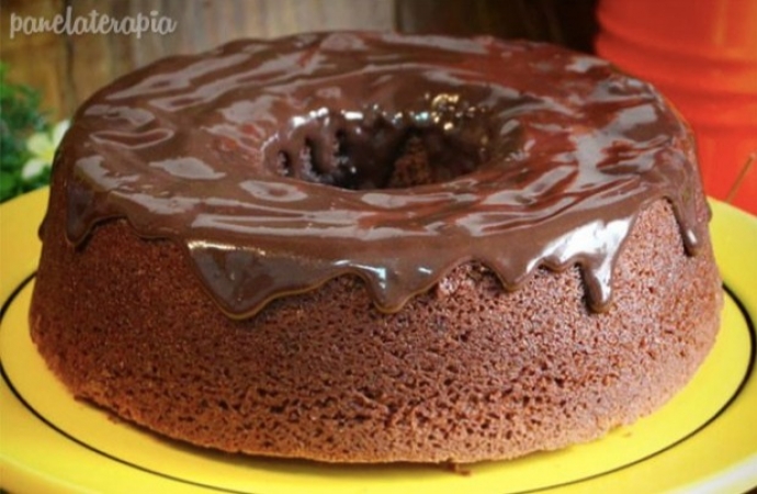 Bolo fofinho de chocolate