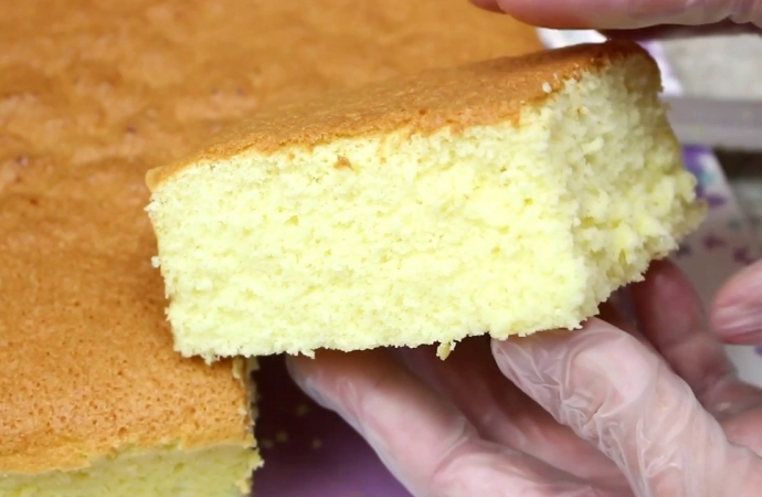 Bolo pão de ló FOFINHO