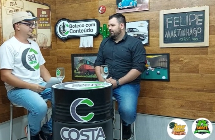 Boteco com Conteúdo Ep. 38 - Convidado psicólogo Felipe Martinhago