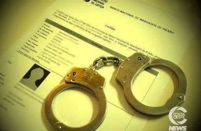 BPFron cumpre em Santa Helena mandado de prisão contra homem  por vários crimes